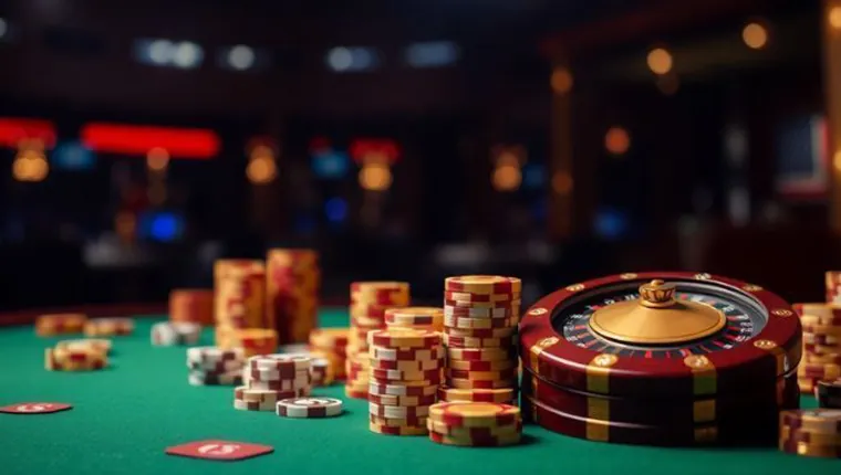 A person contemplating game choices on phsky online casino